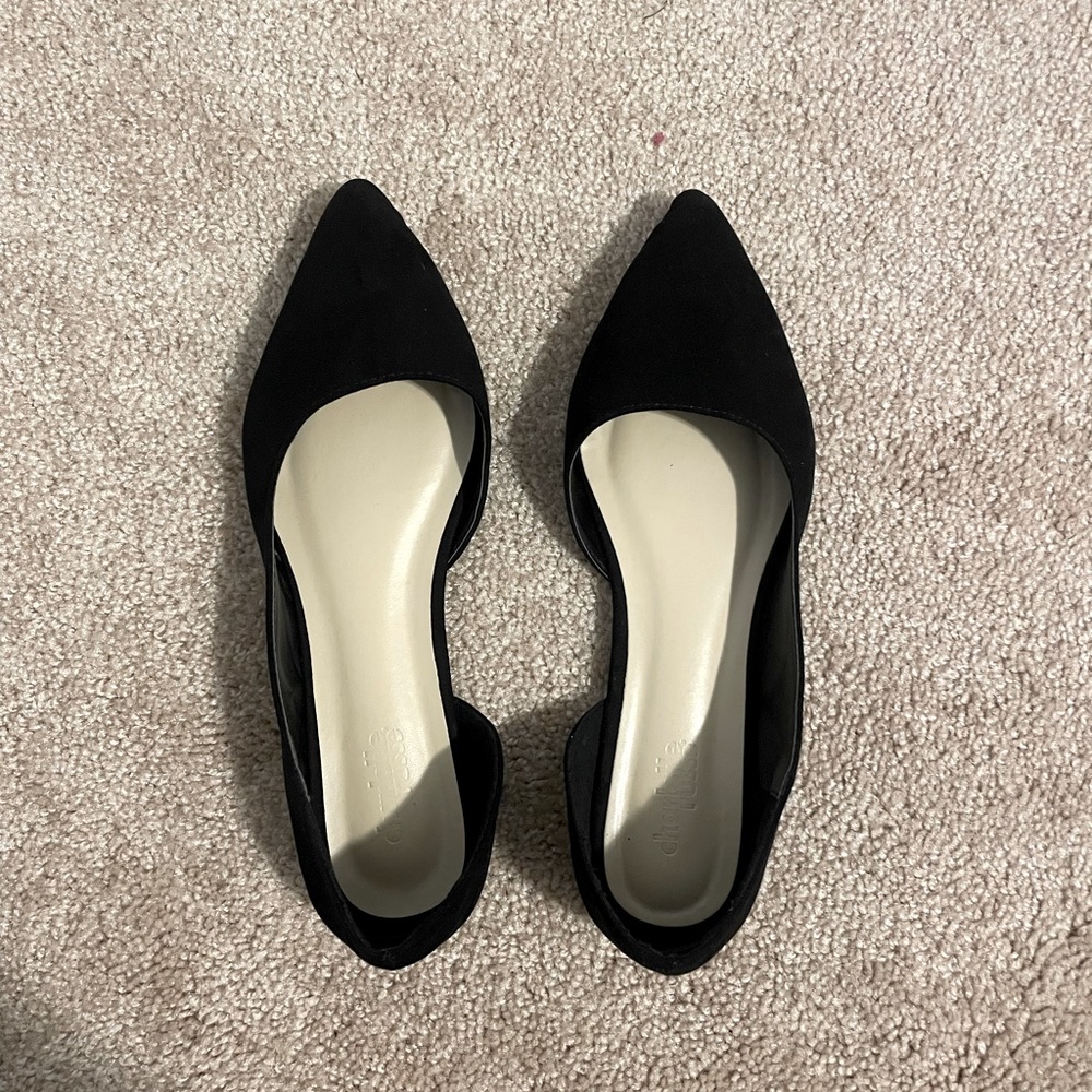 Black flats